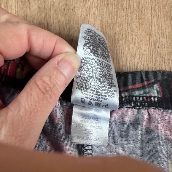 Disney Cars Lightning McQueen Pajama Pants Boys Size 8 Komar Kids Sleepwear - Picture 4 of 4